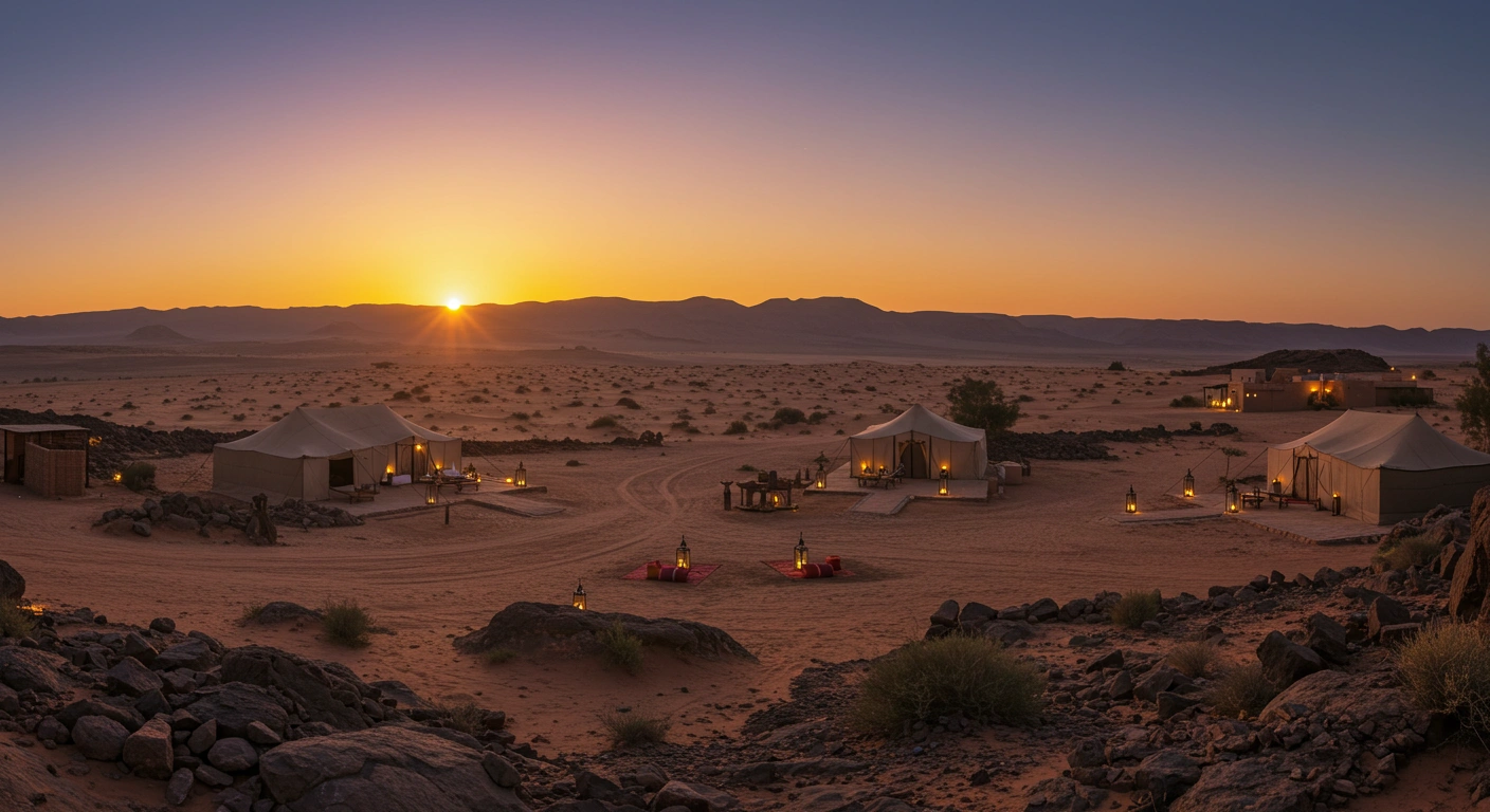 Agafay Desert Luxury Camp Guide Morocco Travel - Quad Atlas Vip
